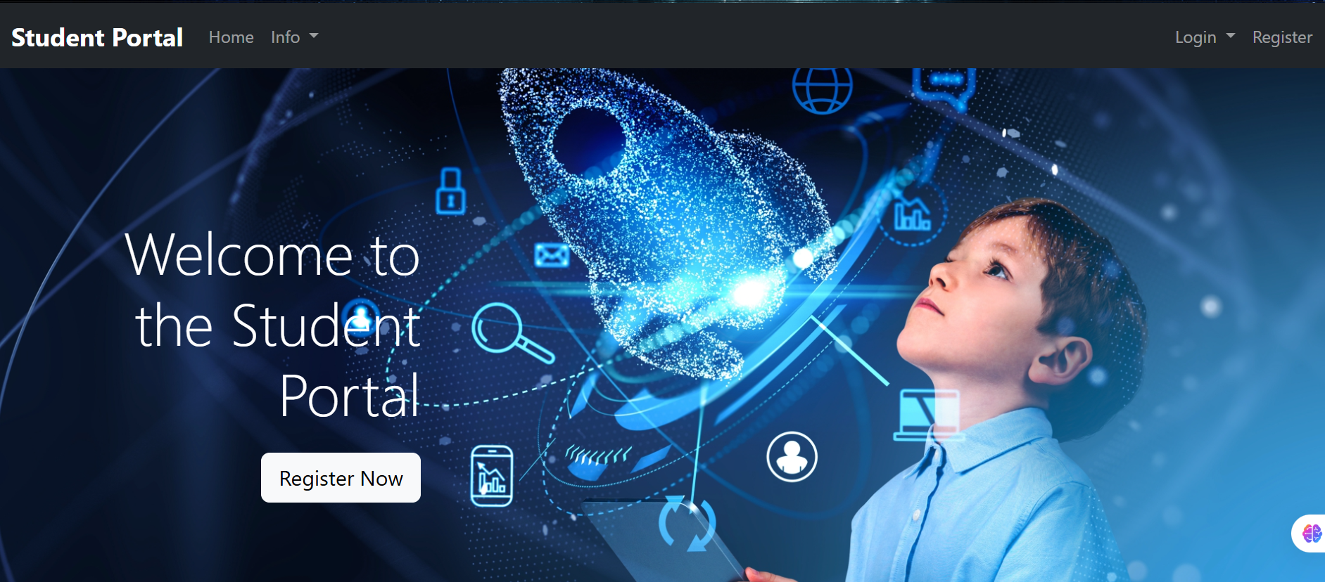 Student Portal Homepage